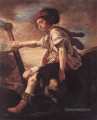 David à la tête des figures baroques de Goliath Domenico Fetti